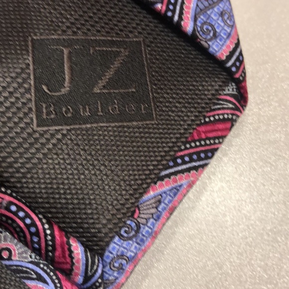 J Z Richards Tie/ pink paisley - Picture 5 of 9